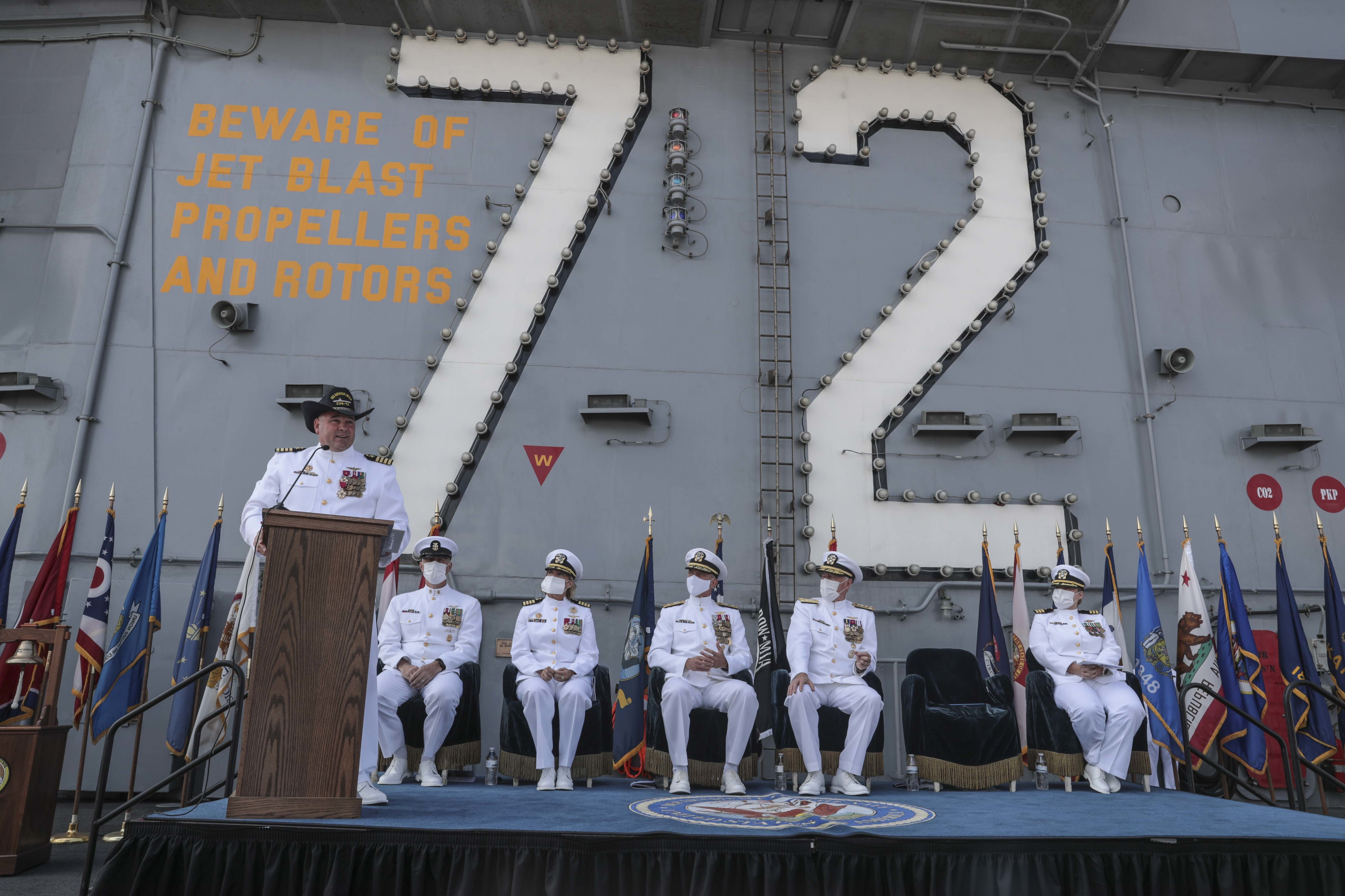 USS Abraham Lincoln Holds Change of Command > United States Navy