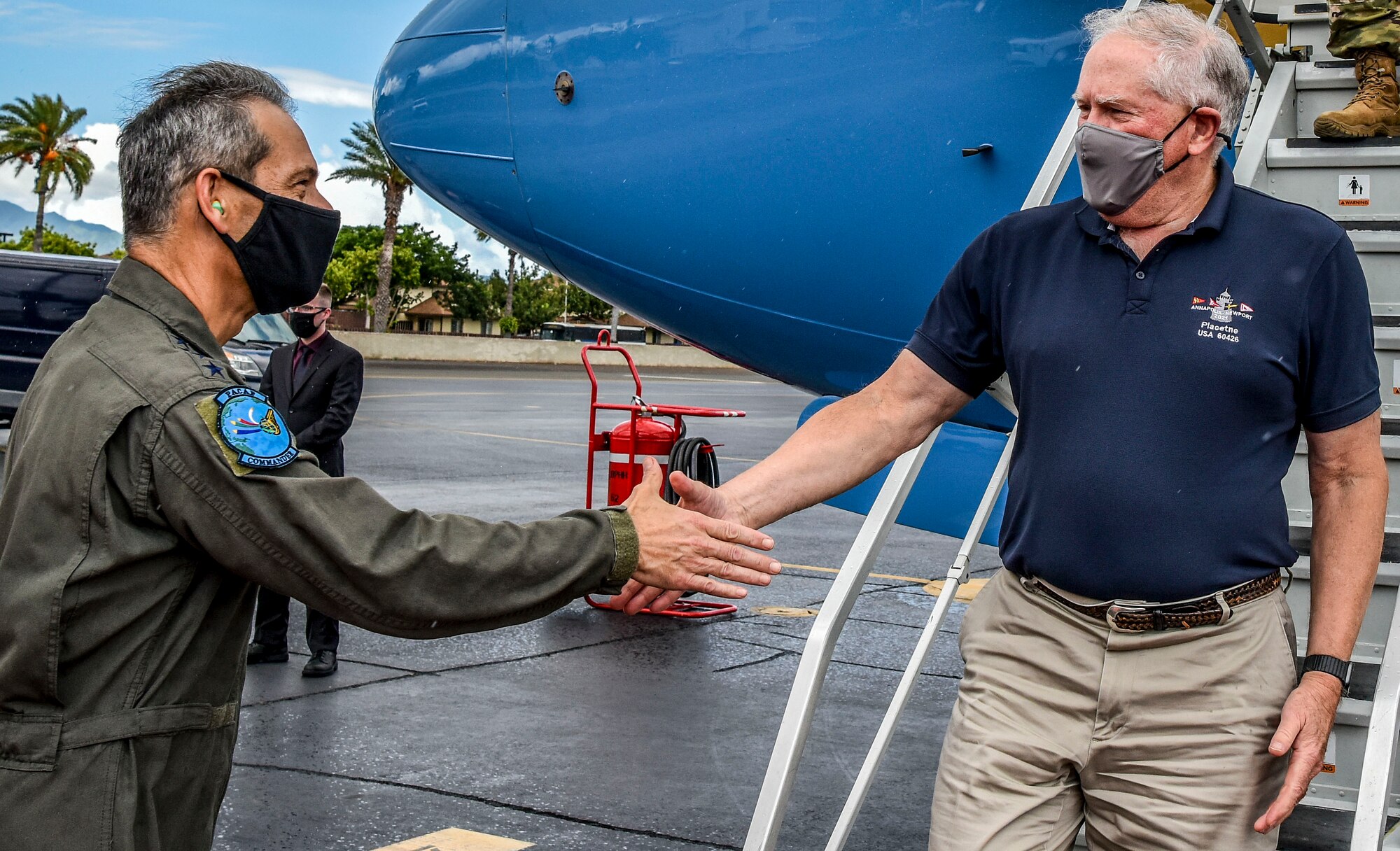 Photo from story: SECAF visits PACAF, emphasizes 'one team, one fight'