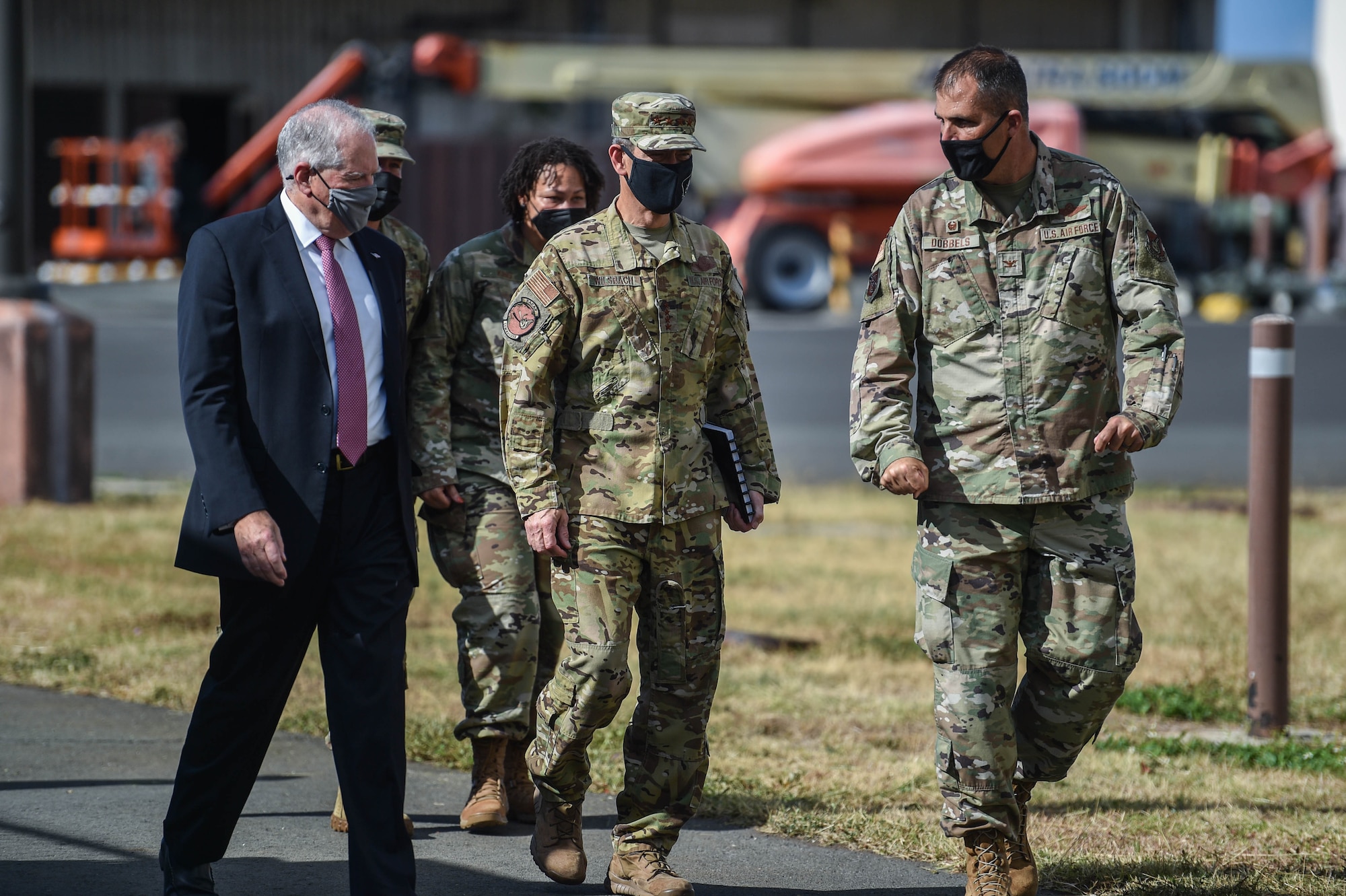 Photo from story: SECAF visits PACAF, emphasizes 'one team, one fight'