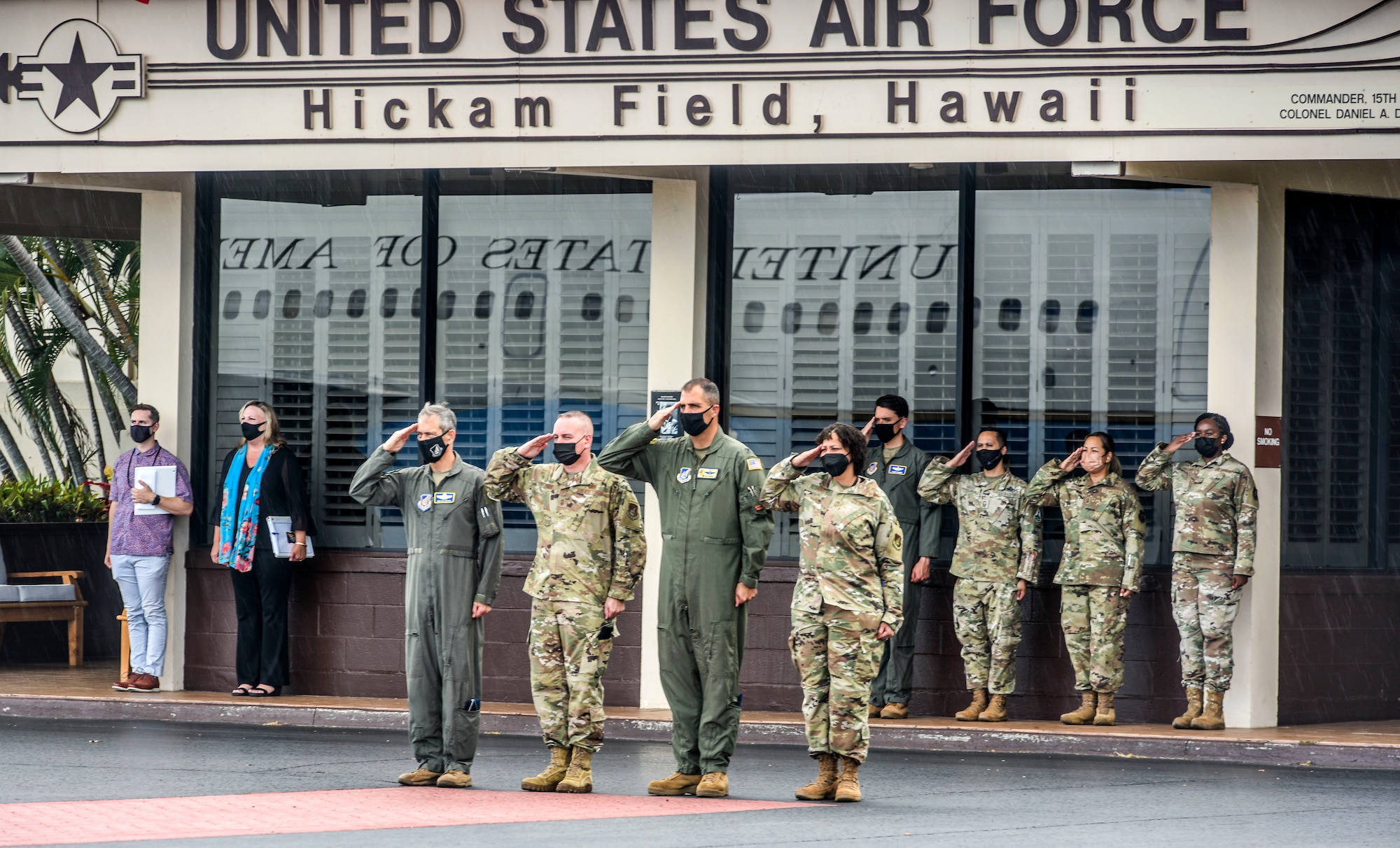 Photo from story: SECAF visits PACAF, emphasizes 'one team, one fight'