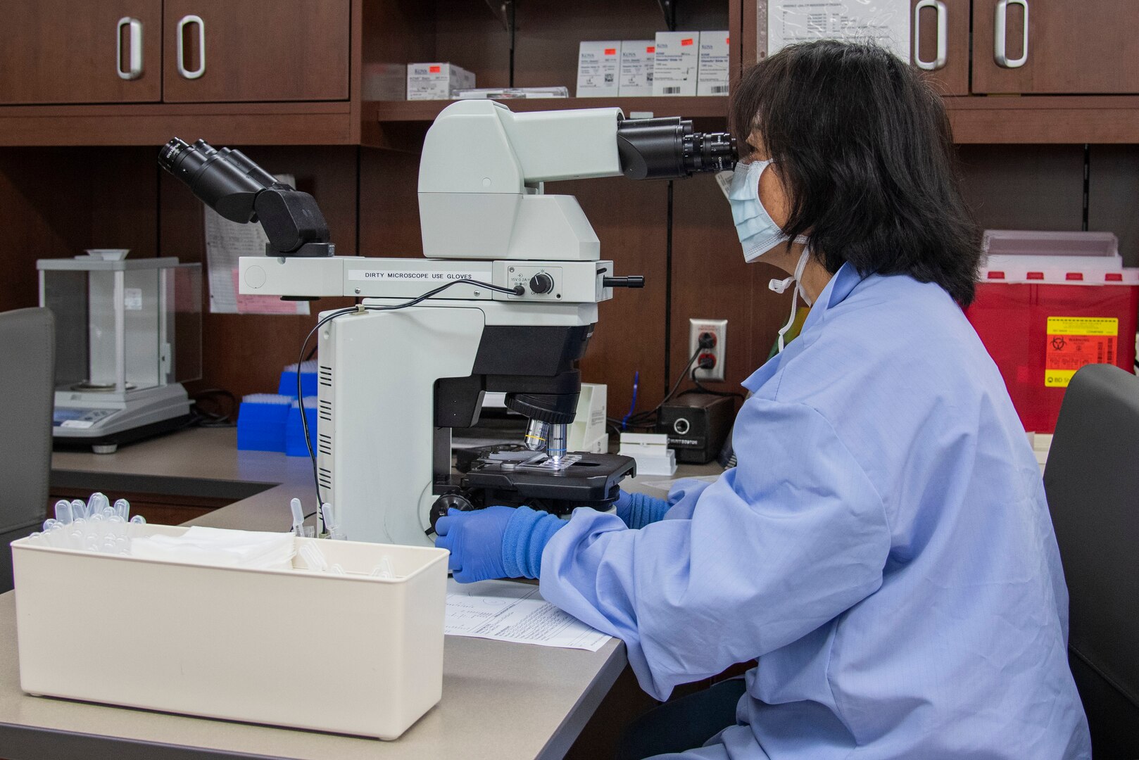 The WHASC’s clinical laboratory tests over three million samples each year in support of 715 providers.