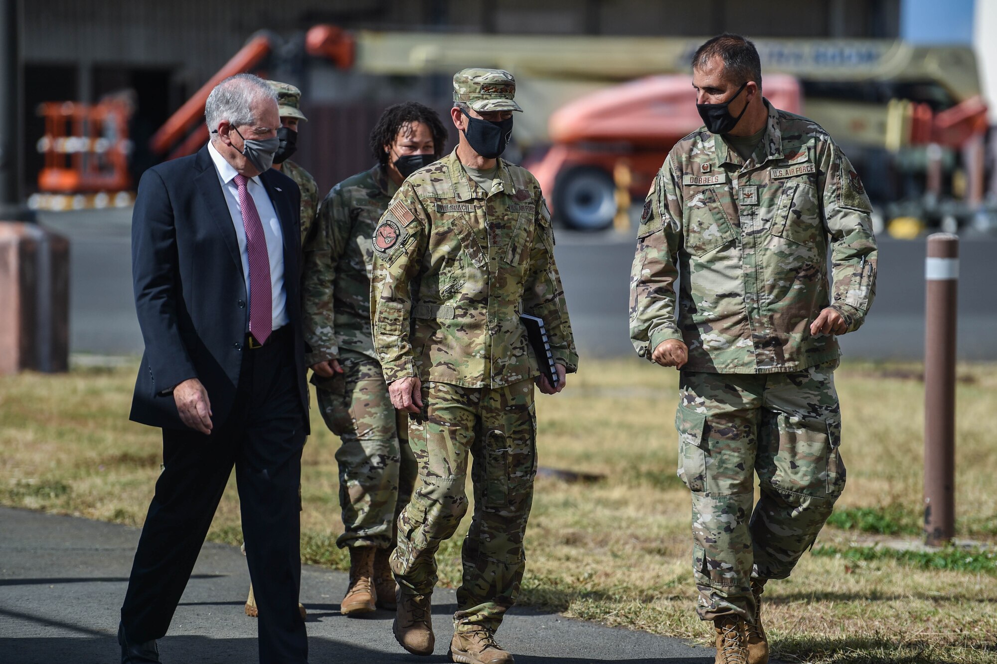 Photo from story: SECAF visits PACAF, emphasizes 'one team, one fight'