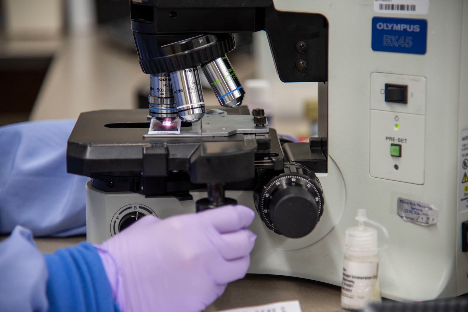 The WHASC’s clinical laboratory tests over three million samples each year in support of 715 providers.