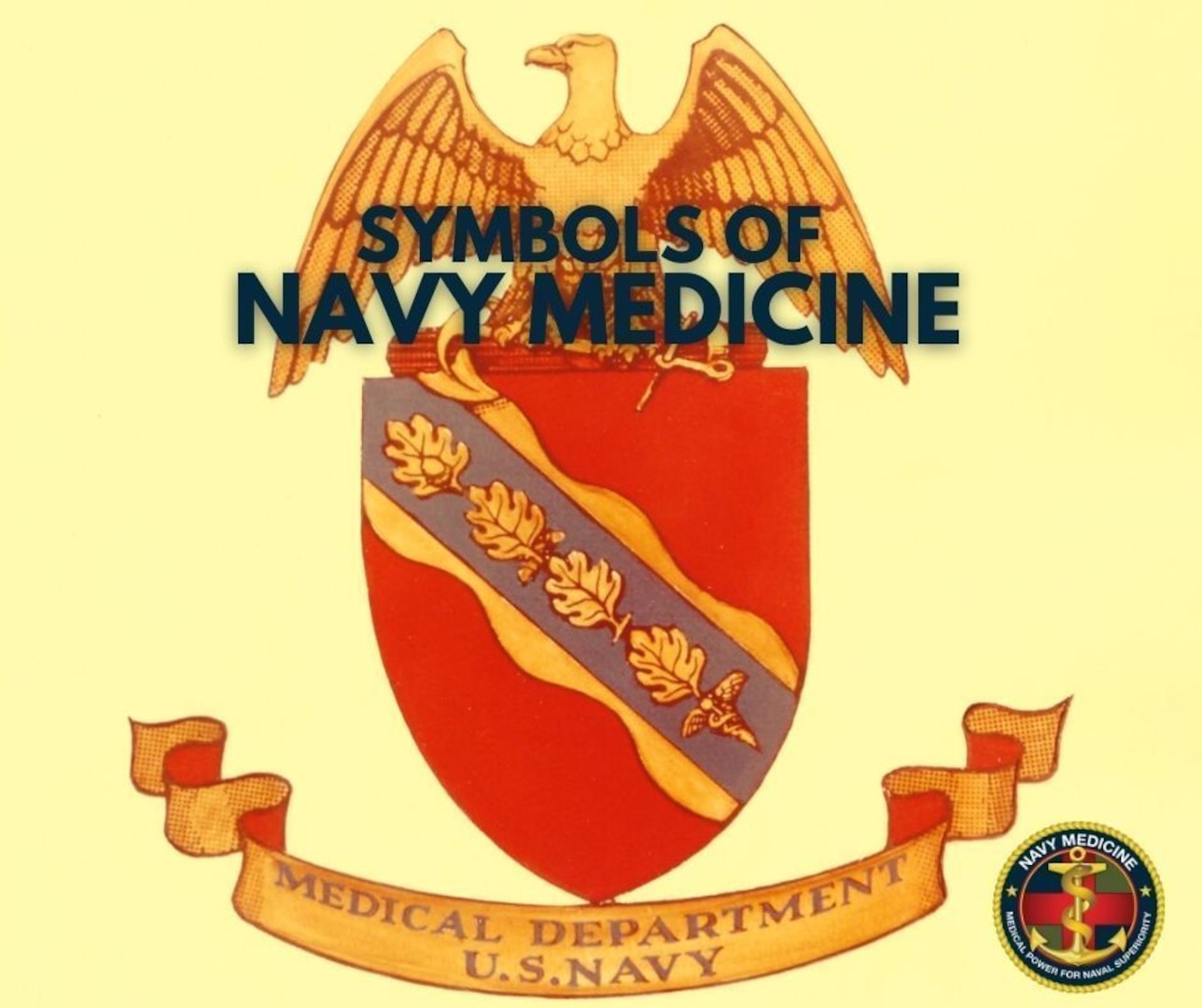 Navy Medical Department Flag, originally adopted by BUMED in 1948.