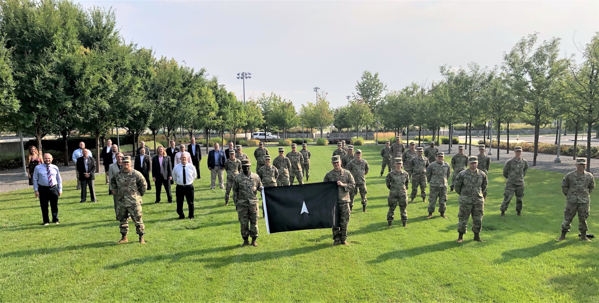 Space Flag 21-3 participants pose for a group photo in Washington, D.C., Aug. 9, 2021. (Courtesy Photo)