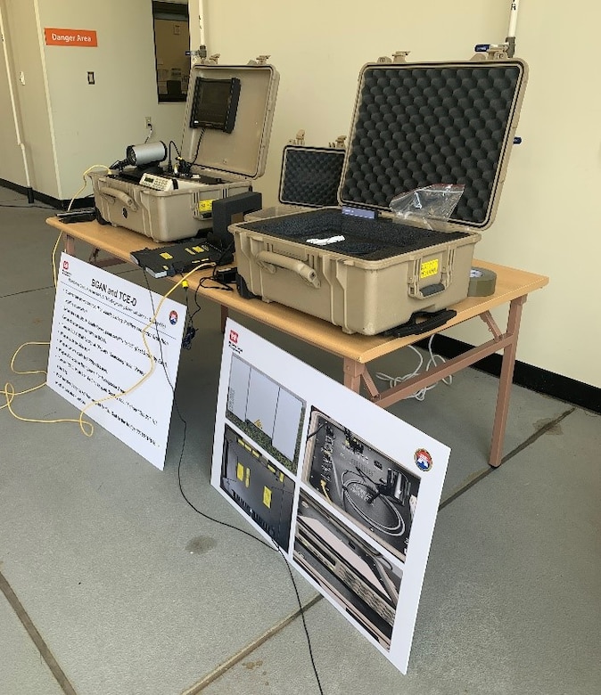 U.S. Army Corps of Engineers (USACE) Far East District (FED) held a communications class at the FED motor pool, Aug. 17, for employees to familiarize themselves with the organization’s communication contingency equipment.