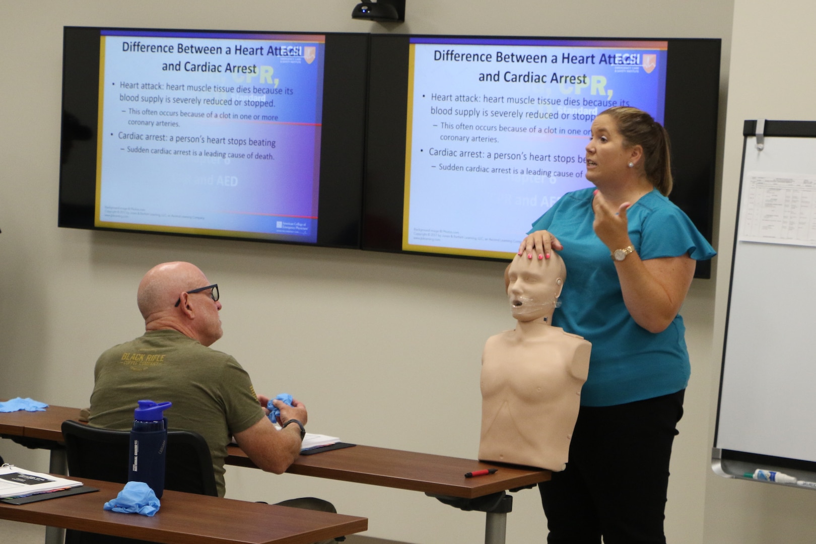 DMA trade technicians complete annual safety training
