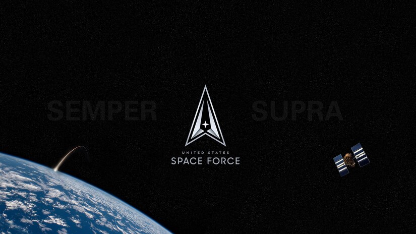An illustration of the Space Force logo.