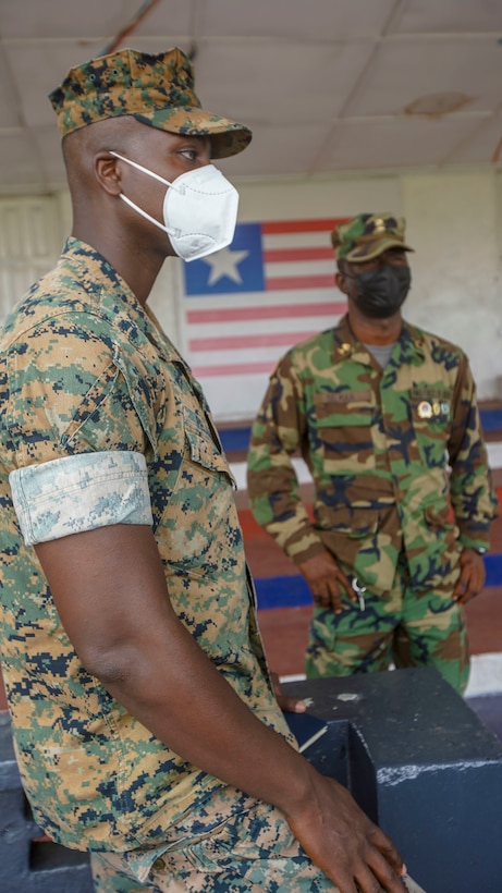 U.S. Marines from Marine Corps Forces Europe and Africa travelled to West Africa to conduct an event in support of the WPS program as part of a national effort to promote the meaningful contributions of women in defense and security sectors around the world.