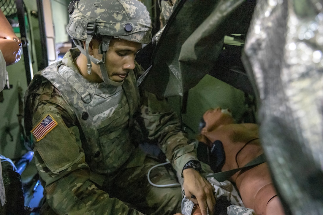 From crash to care: Army Reserve medics respond to mass casualty training event