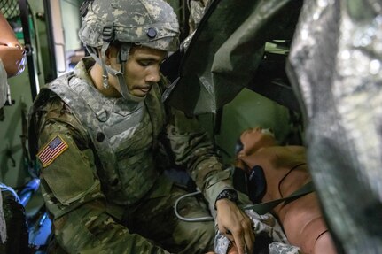 From crash to care: Army Reserve medics respond to mass casualty training event