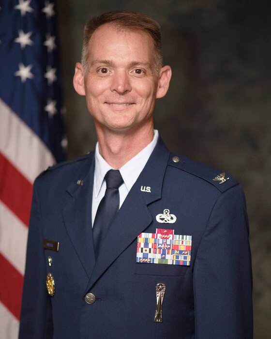 Colonel David S. Miller Official Photograph
