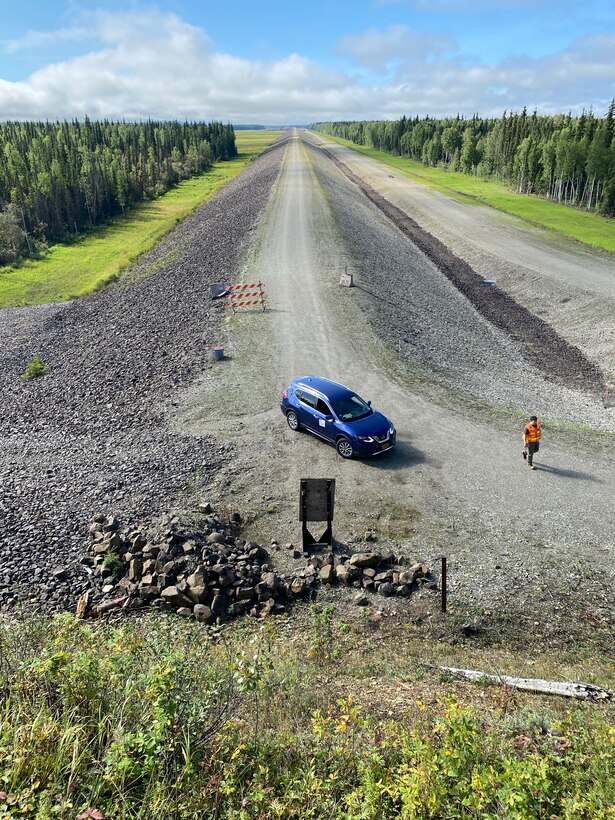 Moose Creek Dam and earthen levee