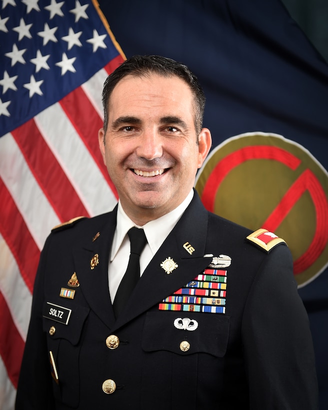 Colonel Jon Soltz, Chief of Staff, 85th U.S. Army Reserve Support Command