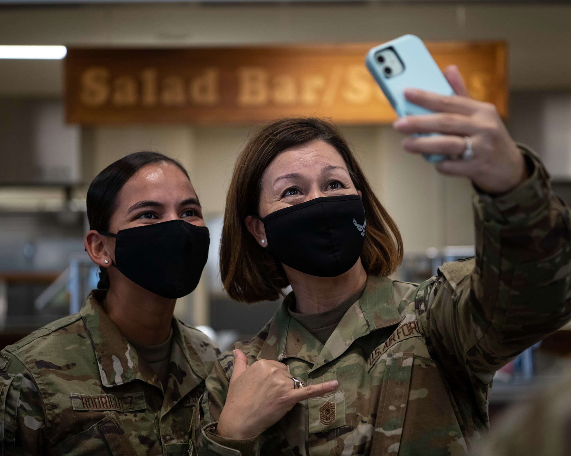 Chief Master Sgt. of the Air Force JoAnne S. Bass visits Kadena Air Base, Japan.