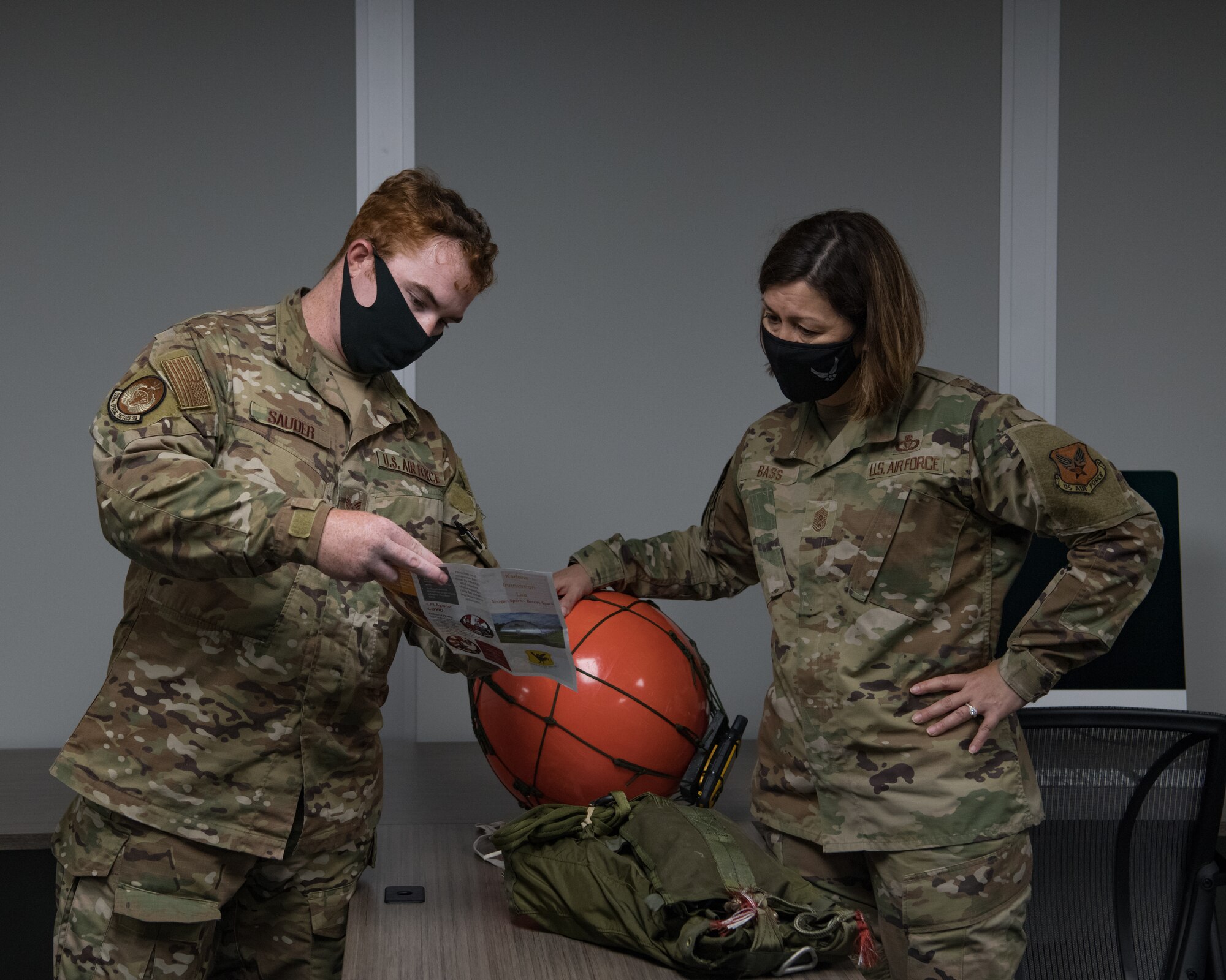 Chief Master Sgt. of the Air Force JoAnne S. Bass visits Kadena Air Base, Japan.
