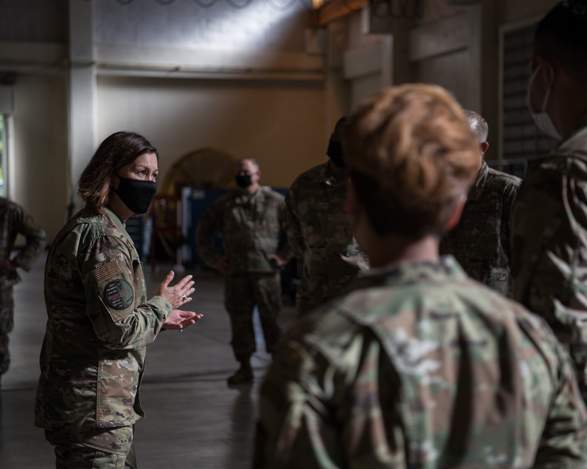 Chief Master Sgt. of the Air Force JoAnne S. Bass visits Kadena Air Base, Japan.