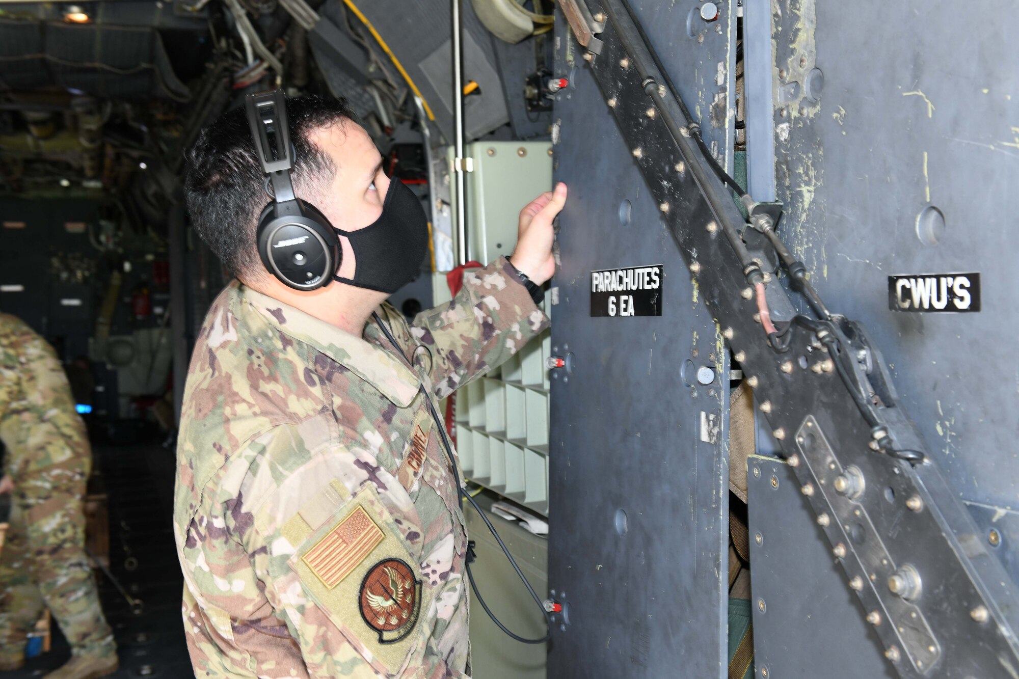 airman working
