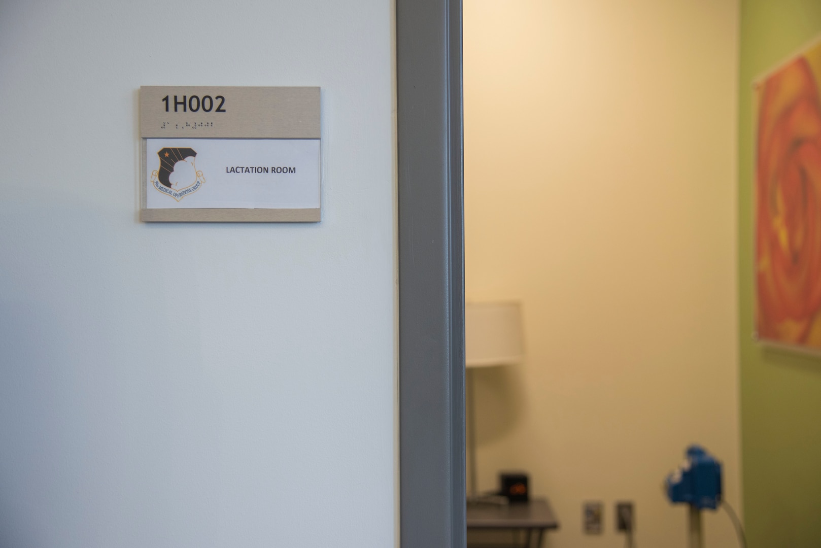 Lactation rooms give breastfeeding mothers access to a clean, private area to feed their babies or a location to pump breastmilk during the workday.