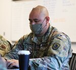 Sgt. 1st Class Lance Shimamoto, a cyber professional with 156th Information Operations Battalion, Washington Army National Guard, takes part in the 