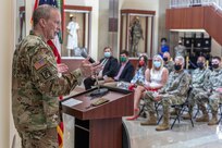 Brig. Gen. Cooley farewell ceremony