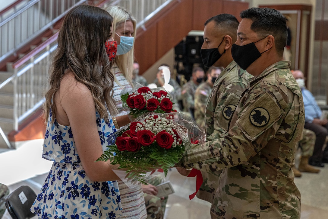 Brig. Gen. Cooley farewell ceremony