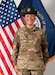 DS Mary Carter conducts a uniform check on Pvt.1st. Class Lauren Heckel during an RSP Drill Weekend July 18, 2021 
Armed Forces Reserve Center in Richmond, KY