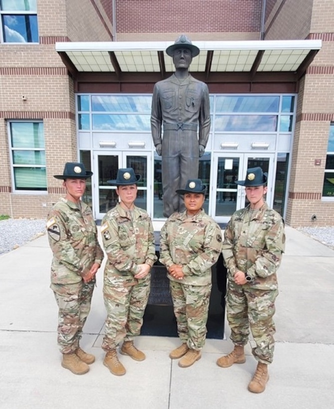 Kentucky history was made on Fort Jackson in South Carolina when Staff Sgt. Mary Carter became the first Kentucky National Guard drill sergeant on June 25, 2021.