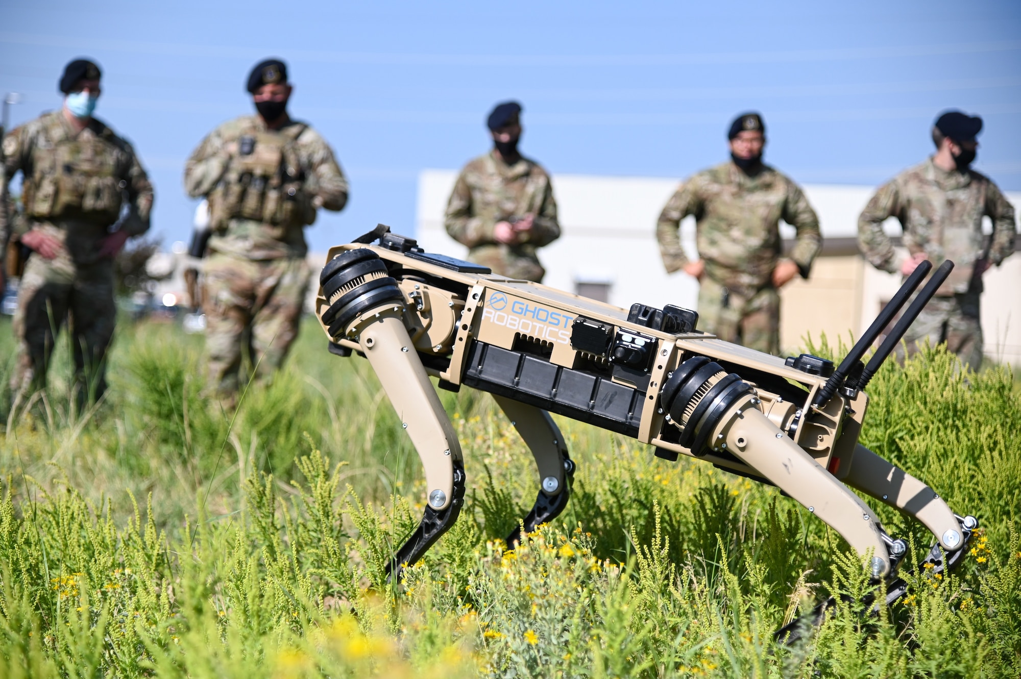 The purpose of the Q-UGV is to enhance security to the base allowing defenders to patrol and monitor more critical areas.