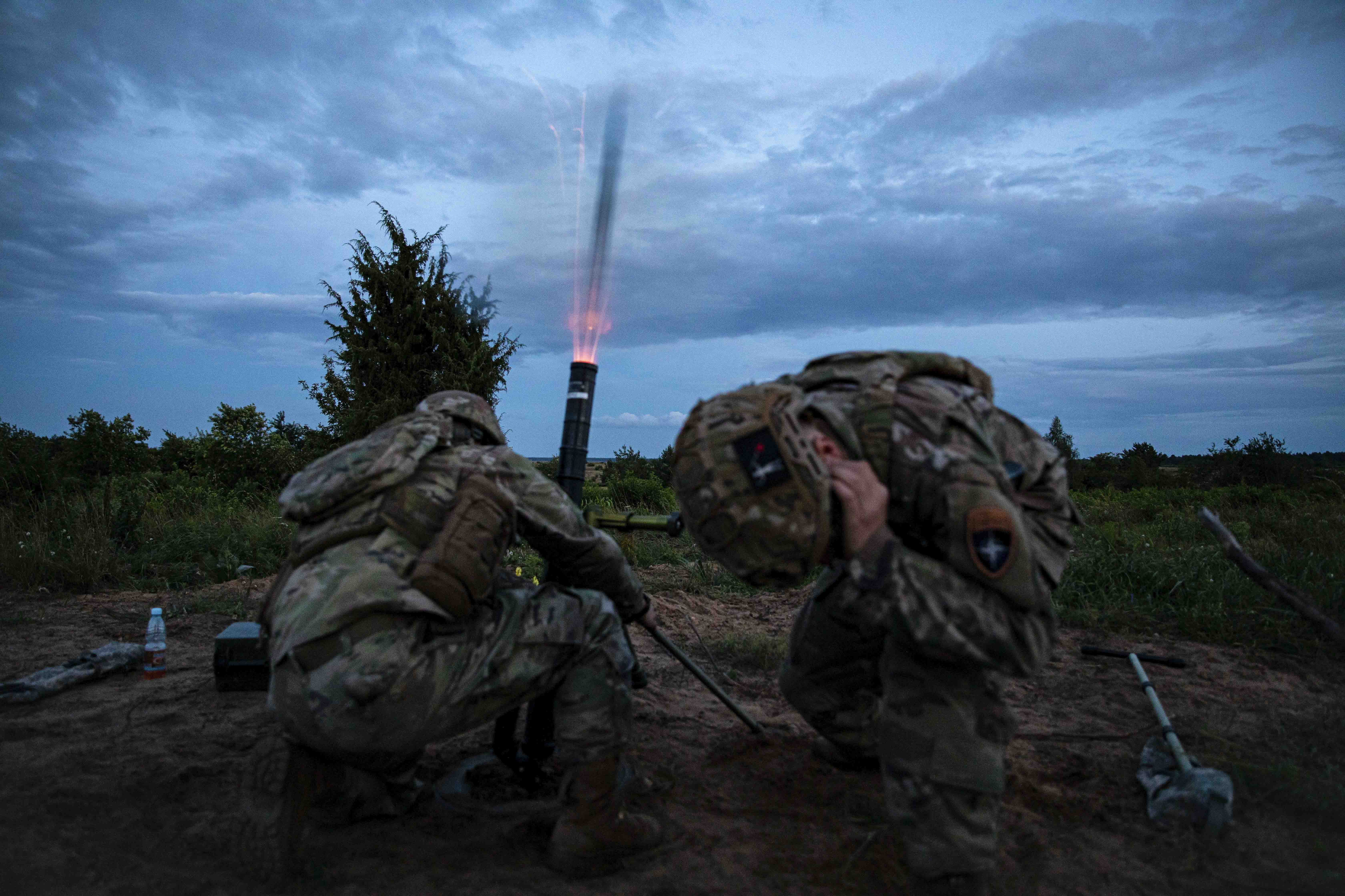 Military News Mortar Fire