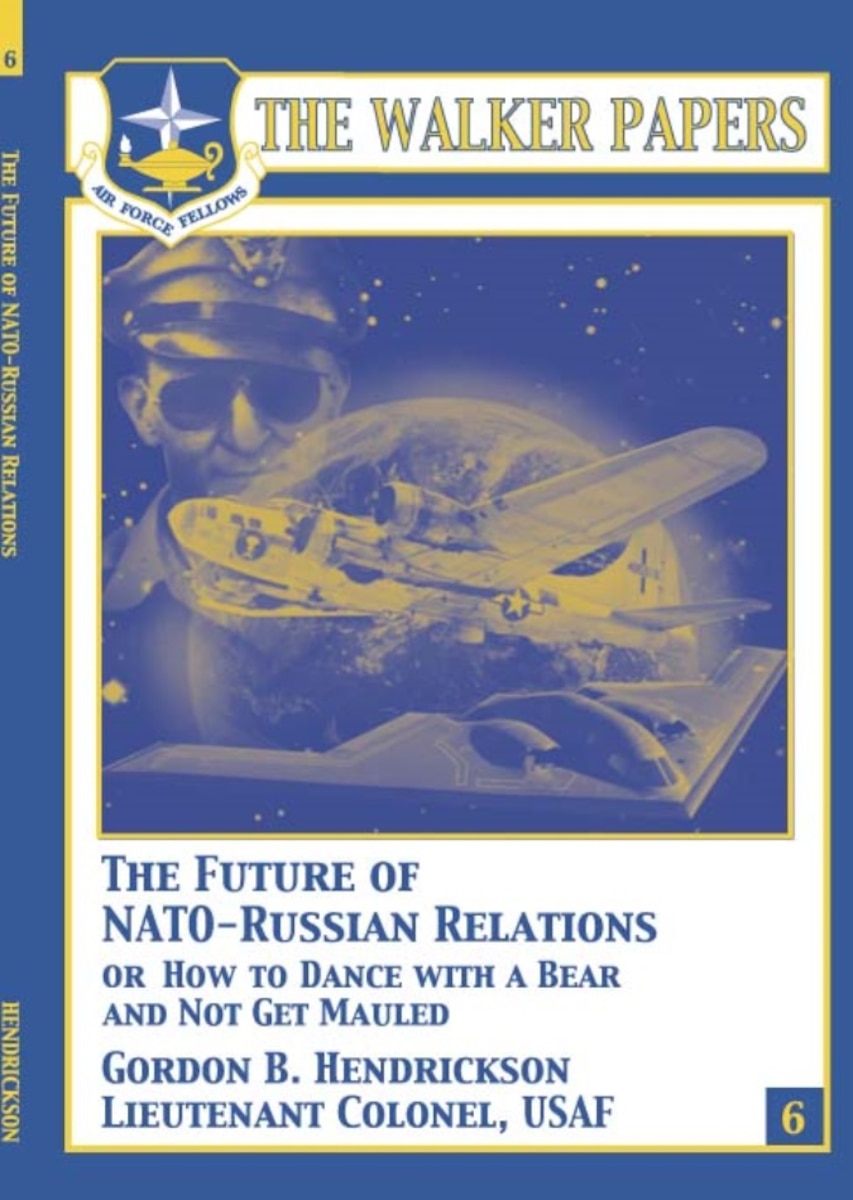 Since the dissolution of the Soviet Union and the Warsaw Pact, NATO has enlarged its membership twice with countries formerly under Soviet influence and control and, as of this writing, is preparing to begin the process for a third expansion. Russia has watched the borders of NATO creep ever closer to its own but has generally been powerless to prevent it. Although NATO has taken pains to include and consult with Russia regarding its actions and future plans, former air attaché to the US Embassy in Moscow Gordon Hendrickson contends the Kremlin cannot reasonably be expected to continue to watch NATO’s eastward expansion without eventually pushing back hard. Without question, many significant issues and challenges must still be solved before enlarging the alliance once again. In light of this, the author says NATO must work rigorously to continue to keep Russia engaged in a productive and mutually beneficial relationship as both sides work through the future obstacles that inevitably will arise in the NATO/Russian relationship. [Gordon B. Hendrickson / 2006 / 80 pages / ISBN: 158566-139-2 / AU Press Code: P-43]