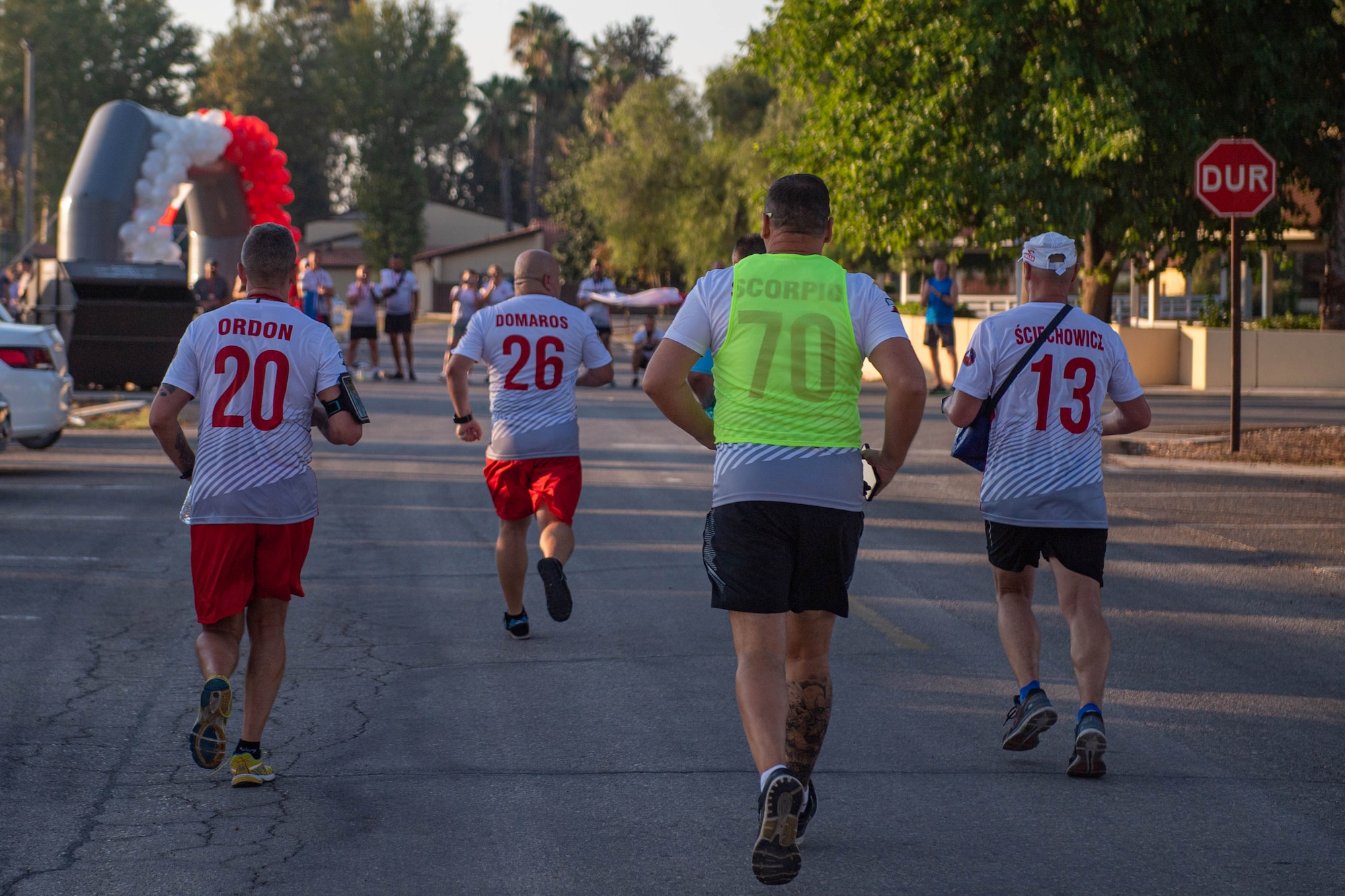 Members running