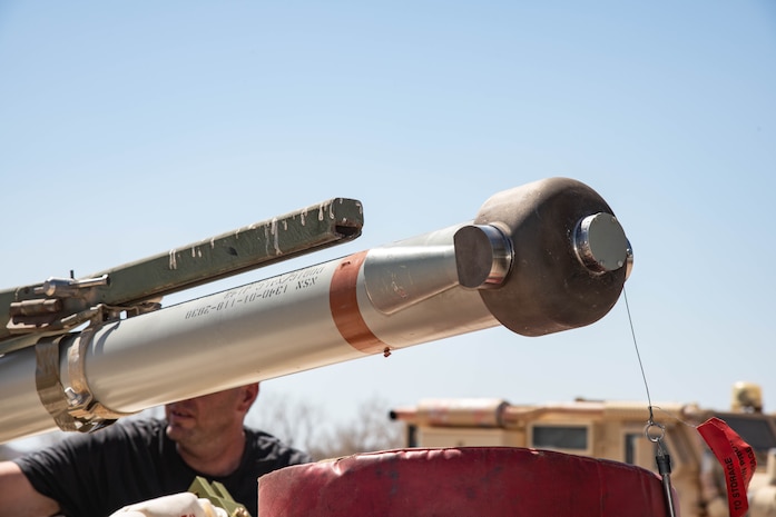 Marines 3D print a rocket headcap for mine-clearing missions