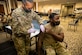 Senior Airman Rendall Powell, 412th Test Wing, receives a COVID-19 vaccination shot from Lt. Col. Yvonne Storey, 412th Medical Group, at the Airman and Family Readiness Center on Edwards Air Force Base, California, Aug. 25. Secretary of Defense Lloyd J. Austin III issued a memorandum directing mandatory COVID-19 vaccinations for service members. John F. Kirby, Pentagon press secretary, said only Food and Drug Administration-approved vaccines will be mandatory. (Air Force photo by Katherine Franco)