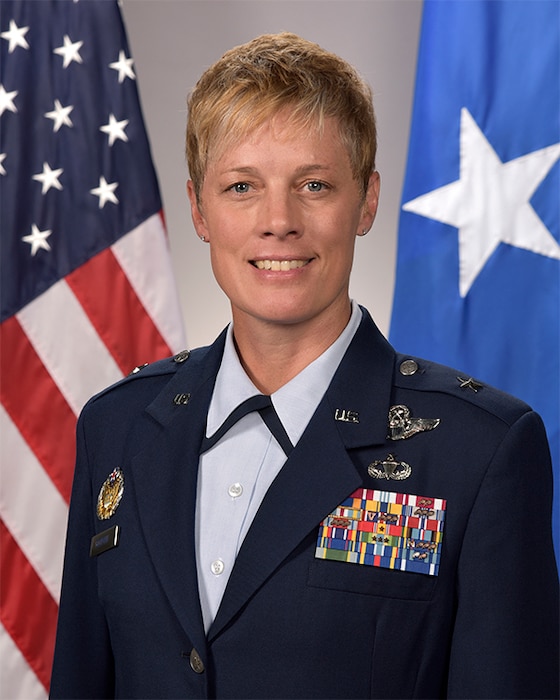 This is the official portrait of Brig. Gen. Kirstin E. Goodwin.