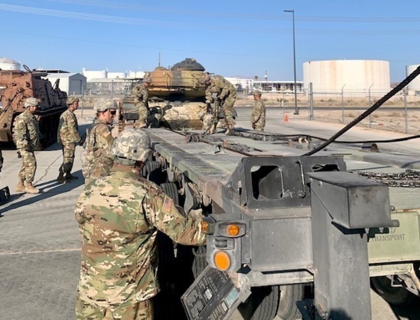 257th TC conducts drivers' training for HET