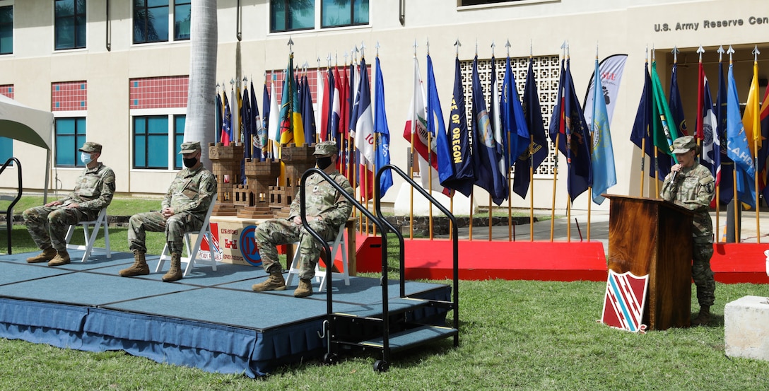 411th Engineer Battalion holds Change of Command Ceremony