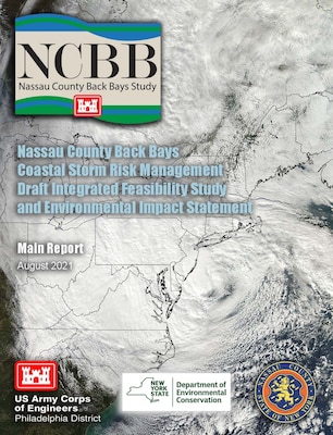 Image of report cover shows satellite image of Hurricane Sandy