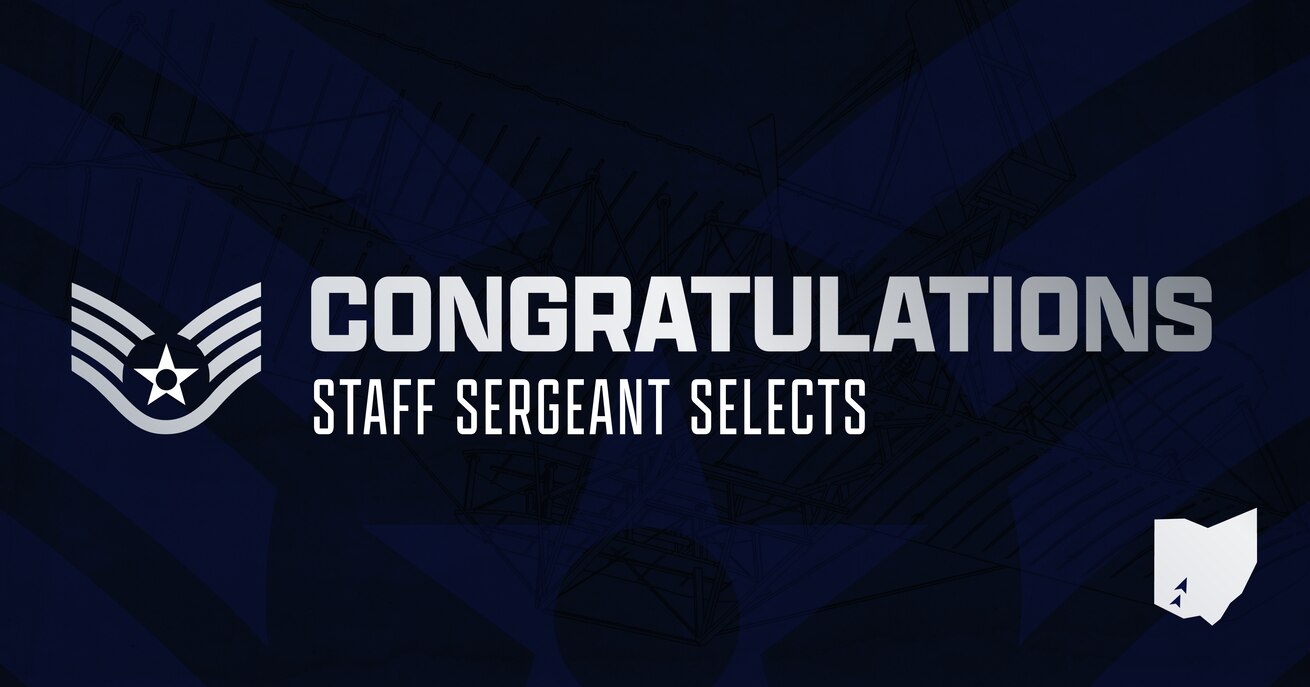 The Air Force announced its newest staff sergeant selects Aug. 24 — and the list includes nearly 150 names from Wright-Patterson Air Force Base.