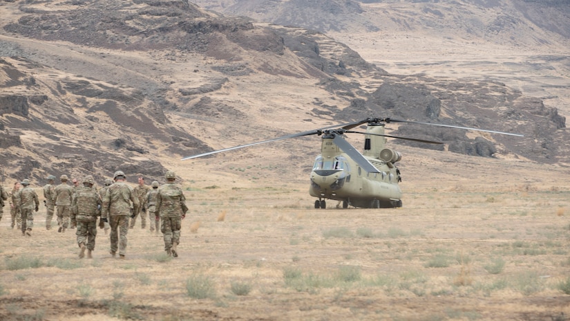 Combined military effort at Yakima Strike