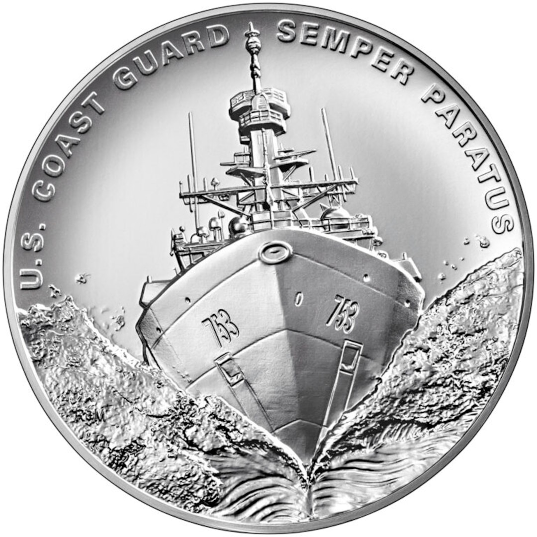 U.S. Mint commemorates Coast Guard with silver medal