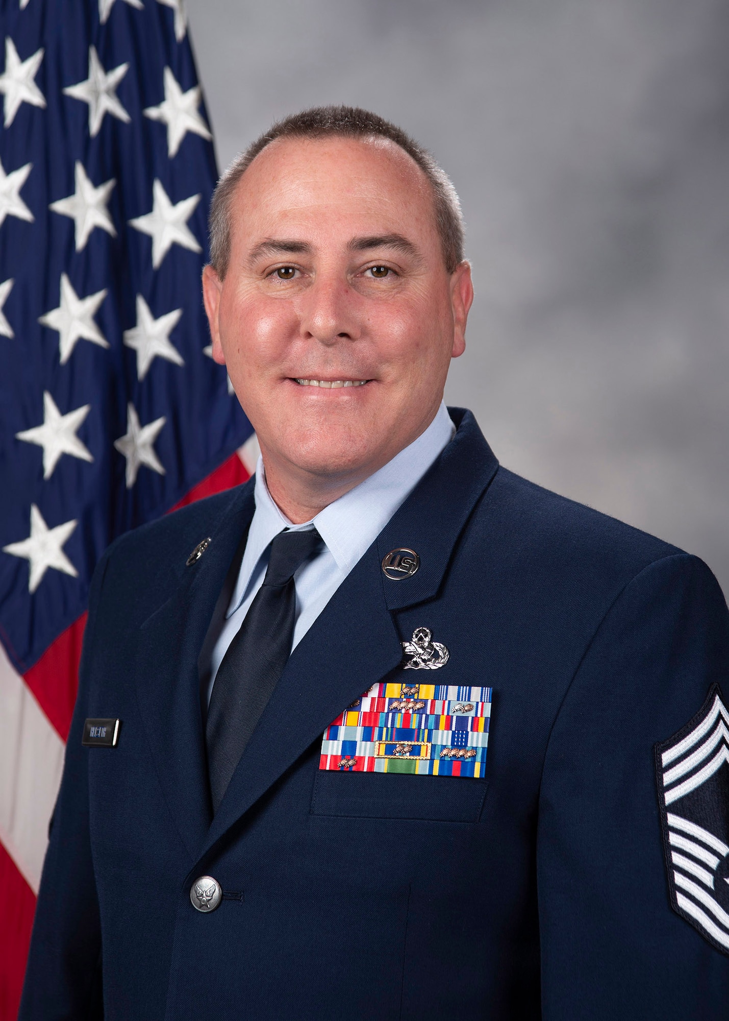 Chief Master Sgt. Wesley Helseth official photo