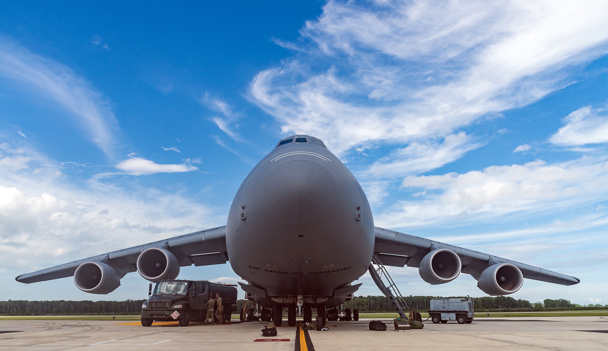 Dover AFB C-5Ms provide rapid global mobility
