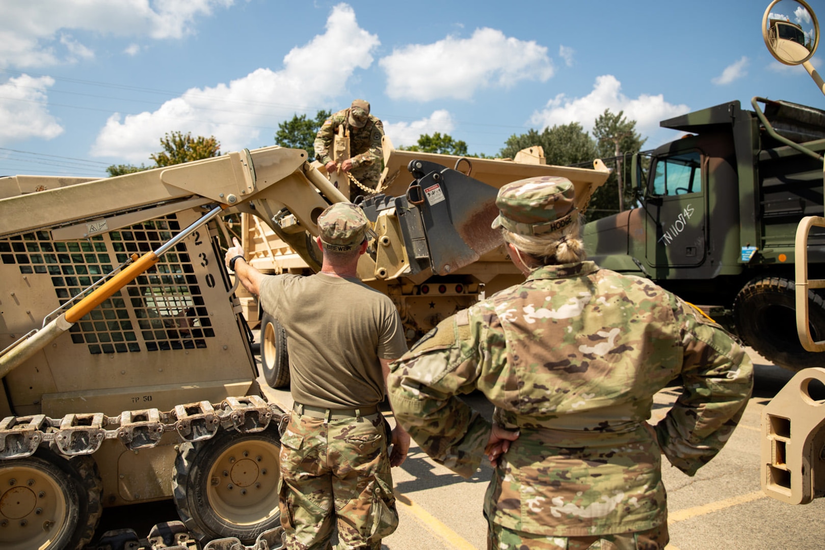 More than 80 Tennessee National Guard Soldiers and Airmen are cleaning up debris and providing traffic control and security to assist state and local agencies following severe flooding in Humphreys County.