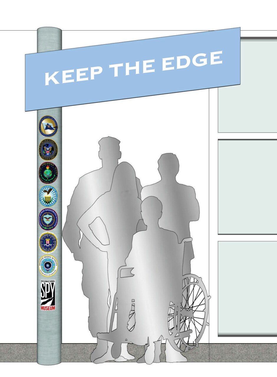 A graphic depicts an exhibit.