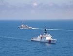 U.S. Navy, Coast Guard transit Taiwan Strait
