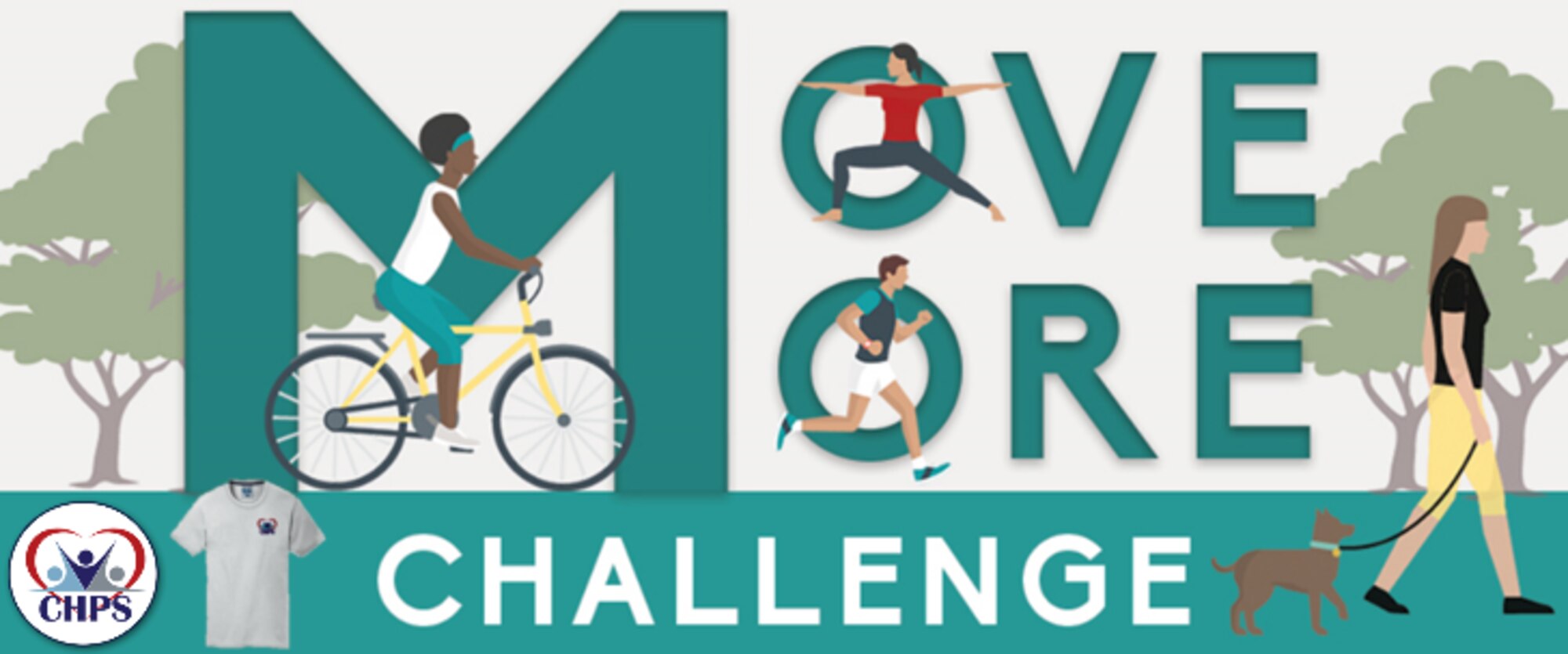 Improve the way you feel and function by participating in the Air Force Move More Challenge. During September and October, Civilian Health Promotion Services will promote and conduct its Move More physical activity challenge. Being physically active is essential to prevent and reduce risks of many diseases and improve physical and mental health. Participants will receive a FREE CHPS performance training t-shirt at the initial check-in with CHPS staff.