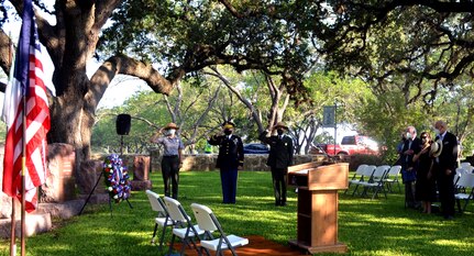 Late former President Lyndon B. Johnson ceremony