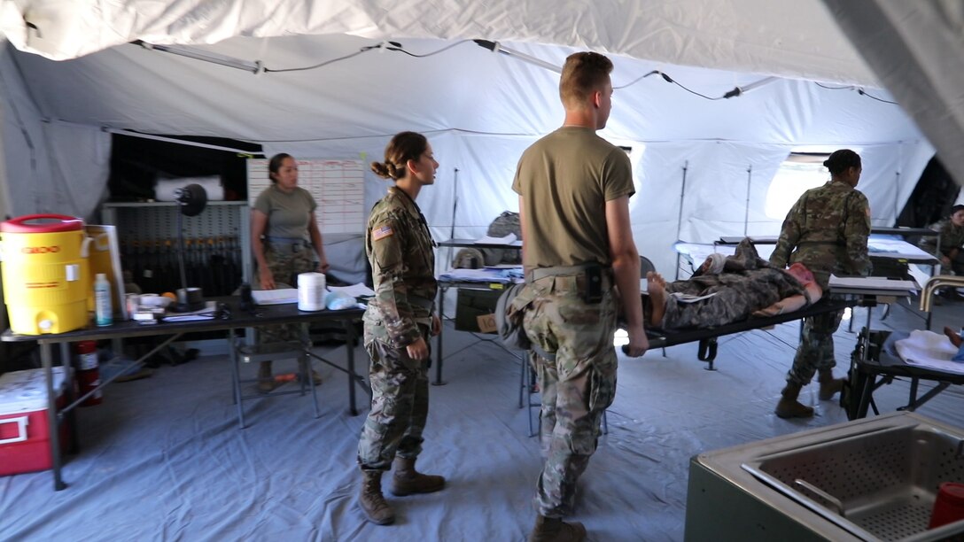 Global Medic tests new field hospital structure