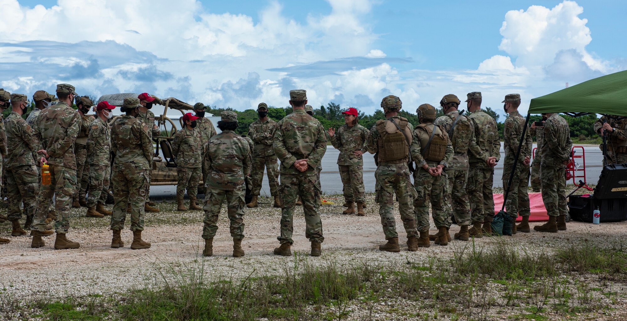 CMSAF visits the Forward Edge of the Indo Pacific Andersen Air Force Base Features